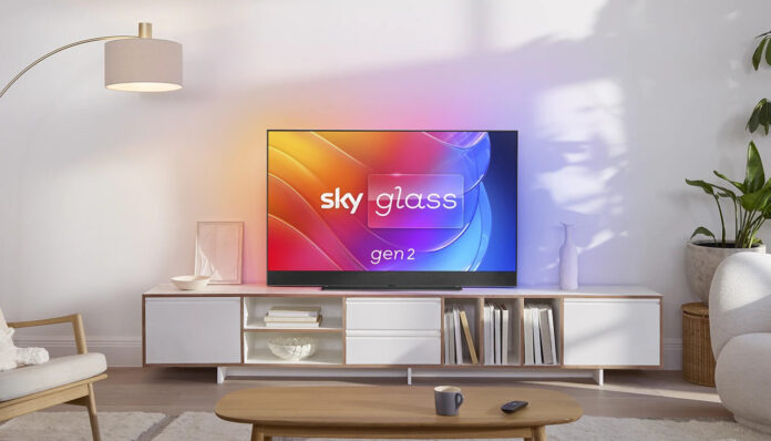 Sky UK hat die 2. Generation des Smart-TVs Sky Glass präsentiert.