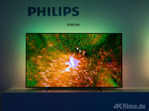 Farbenfroh mit perfektem Kontrast: Der Philips OLED760 4K-OLED-TV mit 3-seitigem Ambilight