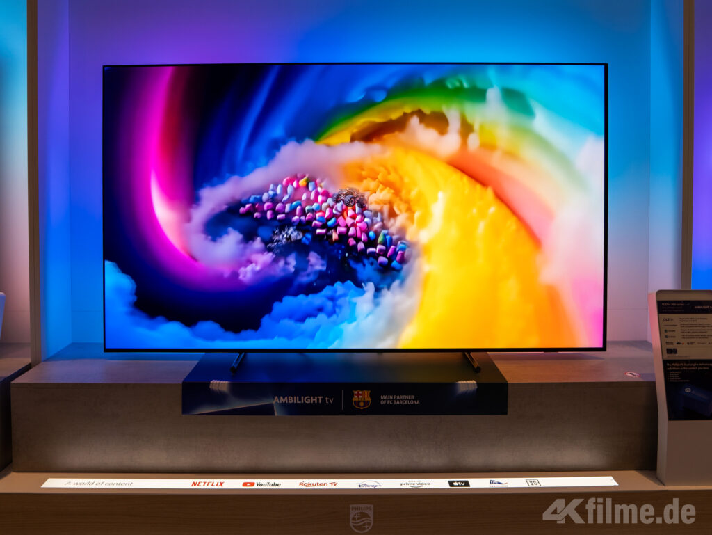 Die beste Bildqualität liefert der Philips OLED950+