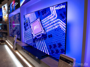 Der Philips OLED950+ hat als einziges Modell den P5 AI Dual-Prozessor verbaut