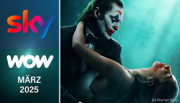 Neue Filme und Serien auf Sky und WOW unter anderem mit Joker 2