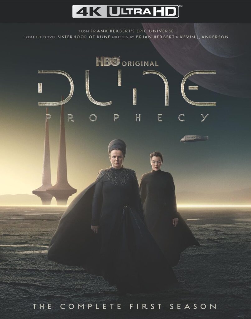 "Dune - Prophecy" erscheint in Deutschland auch als Steelbook - hier sieht man noch die Amaray. 