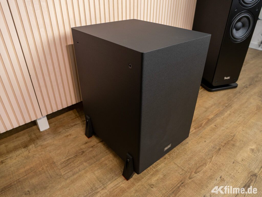 Sorgt für Tiefgang und Gänsehaut im Heimkino: Der Teufel T10 Subwoofer