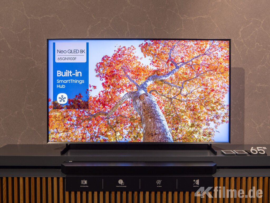 Der neue Samsung QN900F 8K NEO QLED TV 2025